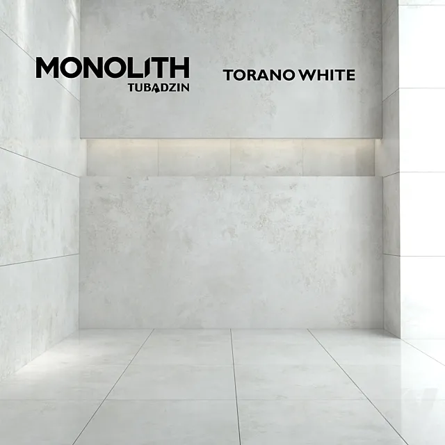 Monolith Torano White 3D Model Monolith Torano White 3D Model