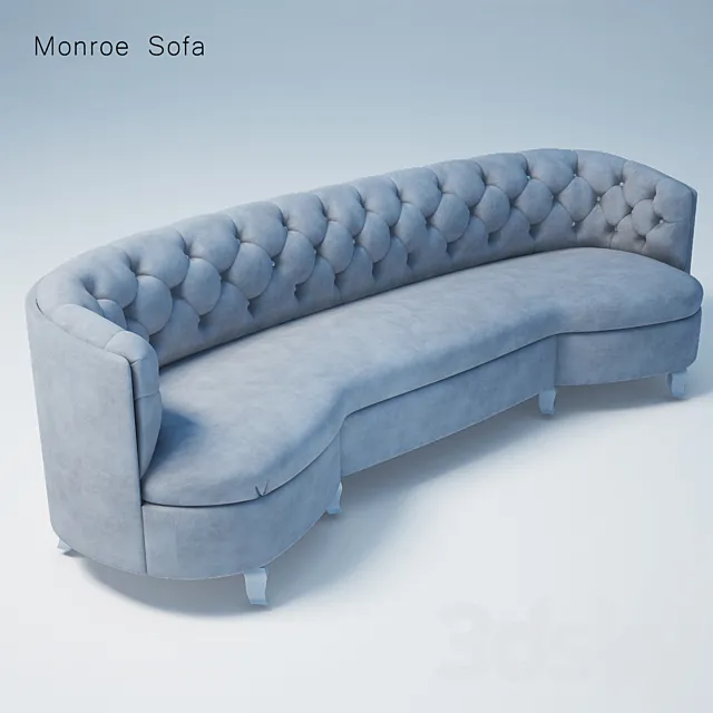 Monroe Sofa 3D Model Monroe Sofa 3D Model