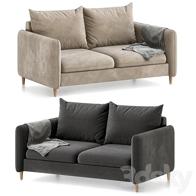 Mons sofa 3D Model Mons sofa 3D Model