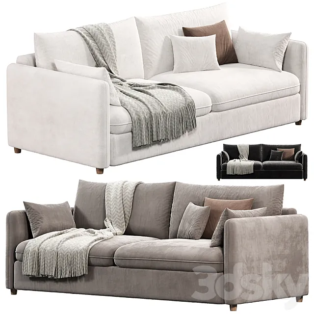 Mons Wagon Sofa by skdesign sofas 3D Model Mons Wagon Sofa by skdesign sofas 3D Model