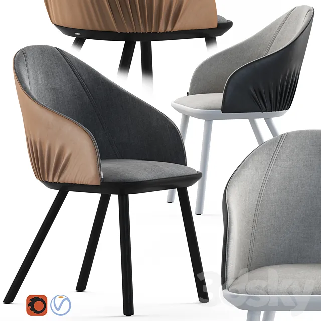 Montbel rivoli chair 3DModel