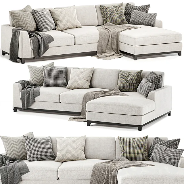 Monte chaise lounge 3DModel Monte chaise lounge 3DModel