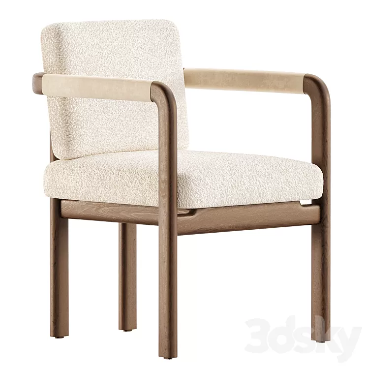 MONTGOMERY chair 3D Model Free Download