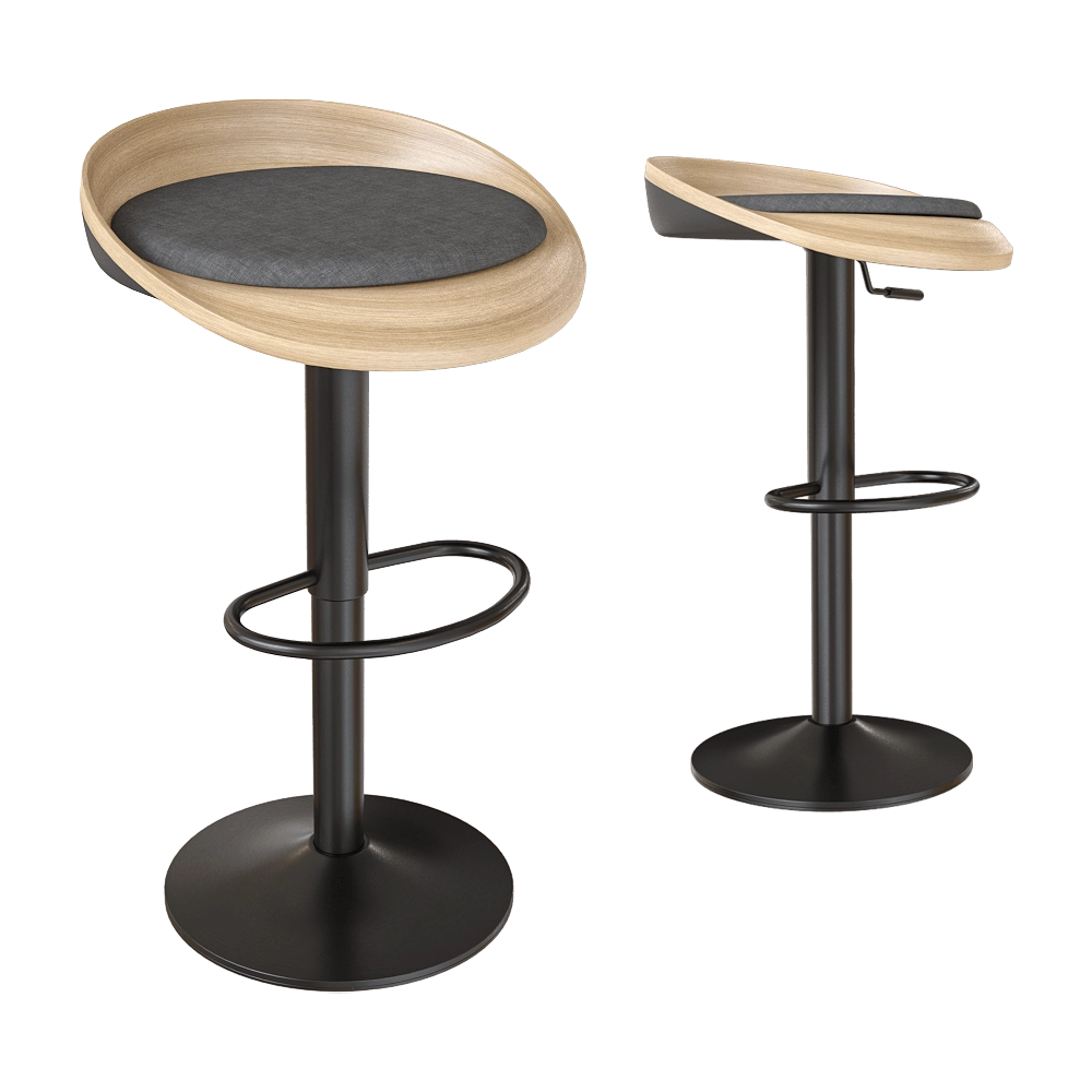 Montly – Bar stool GOE 3D Model Montly – Bar stool GOE 3D Model
