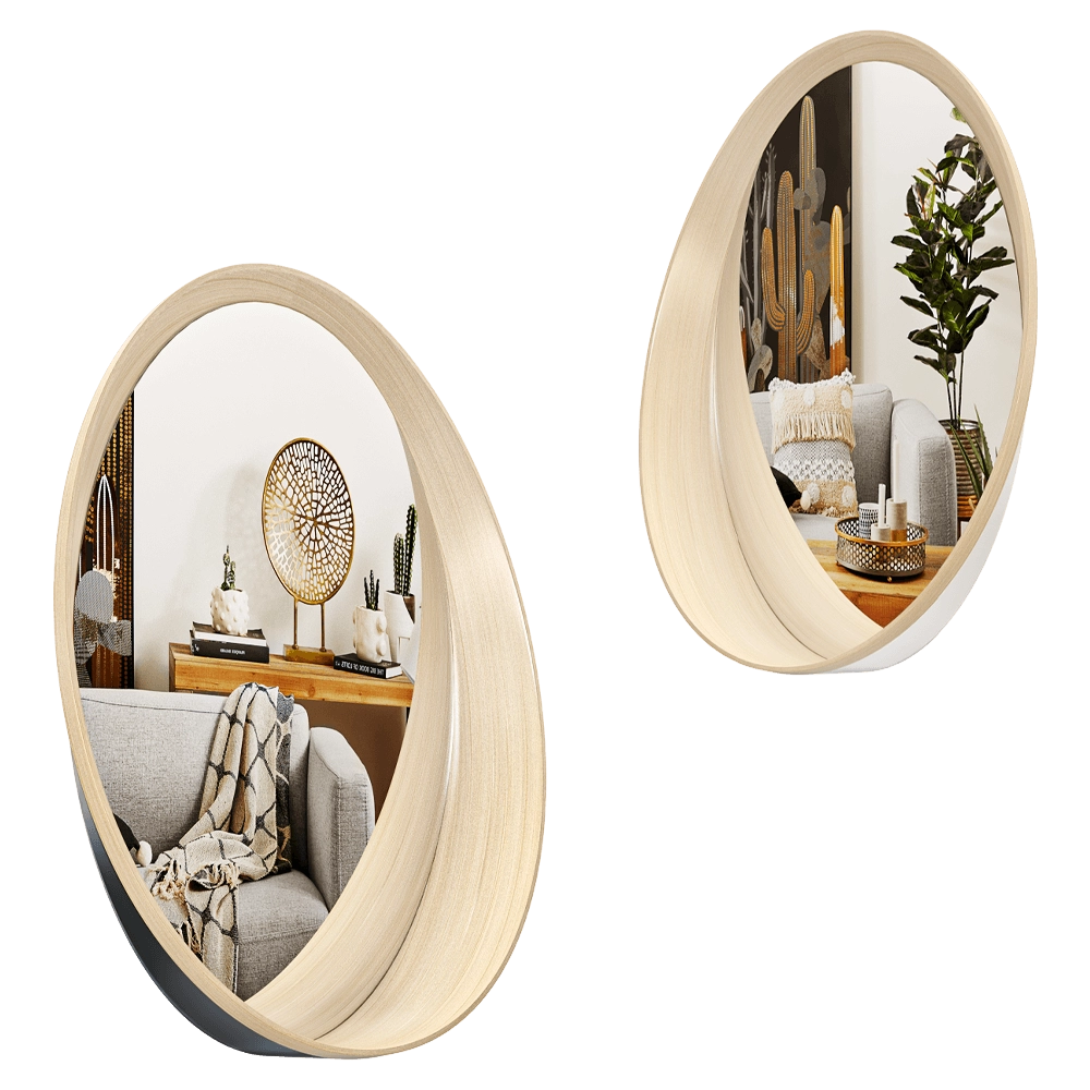 Montly – Wall mirror RIK 3D Model