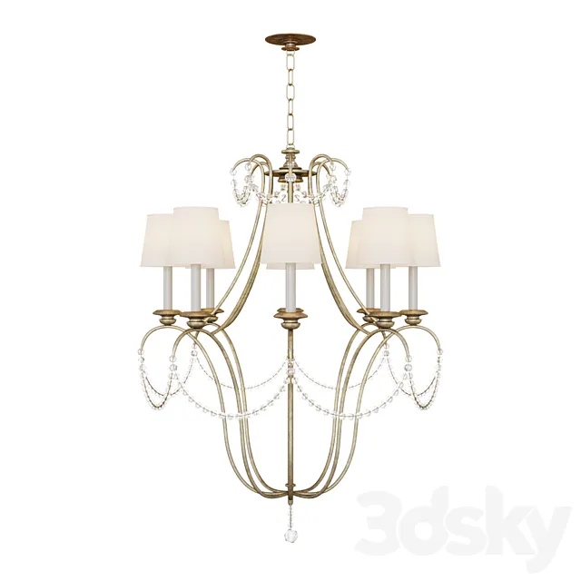 Montmarte Chandelier 3D Model