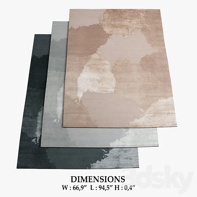 Monu Rugs_218 3D Model Monu Rugs_218 3D Model