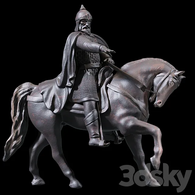 Monument to Dolgoruky 3DModel