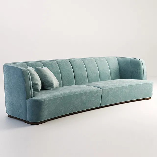 MOOD Francis Sofa L 3D Model MOOD Francis Sofa L 3D Model
