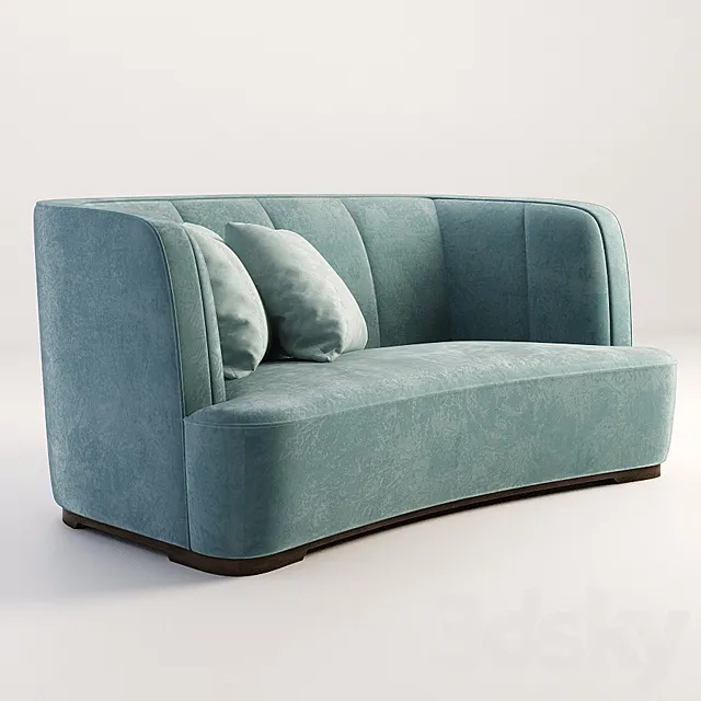 MOOD Francis Sofa S 3DModel MOOD Francis Sofa S 3DModel