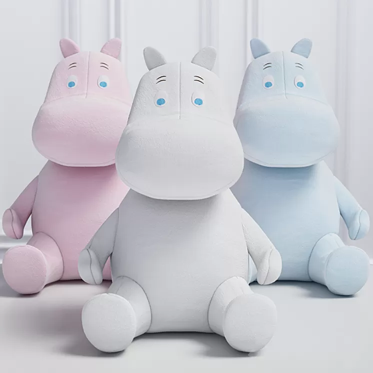 Moomintroll and Snork two 3D Model Moomintroll and Snork two 3D Model