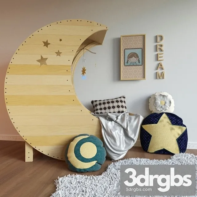 Moon Child 3D Model Download