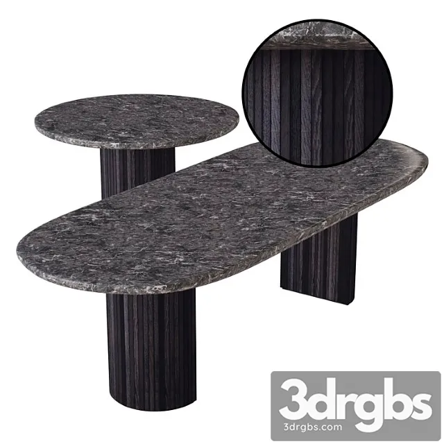 Moon dining table 2 3D Model Download Moon dining table 2 3D Model Download