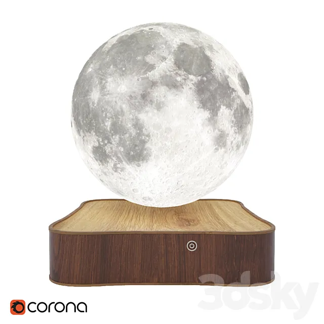 Moon lamp 3DModel Moon lamp 3DModel