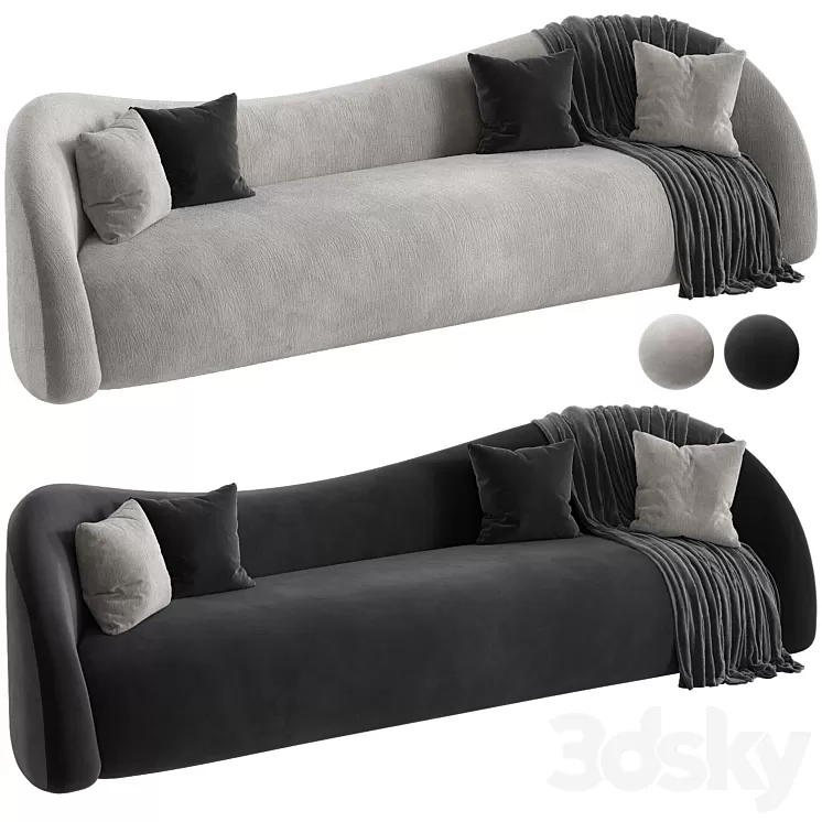 moon sofa 3D Model moon sofa 3D Model