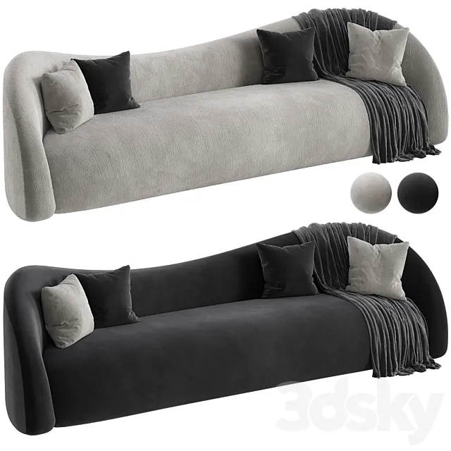 moon sofa 3DModel moon sofa 3DModel
