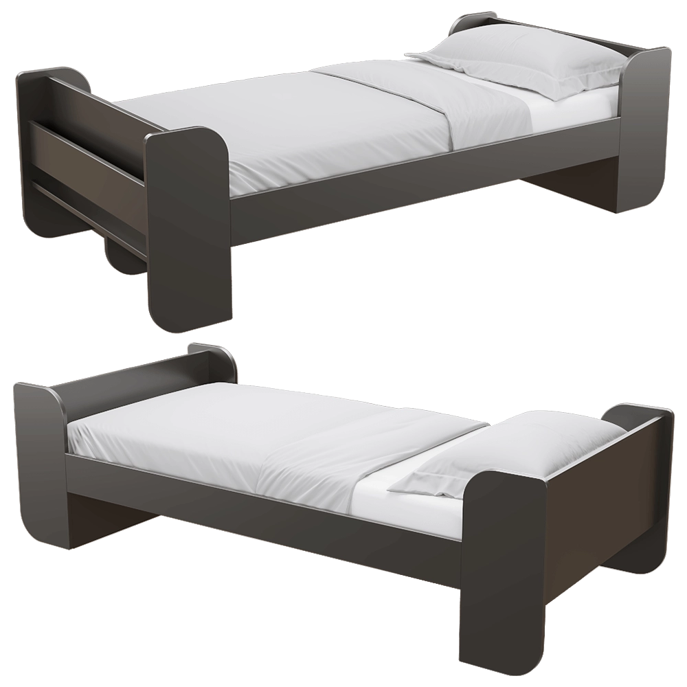 Moonk – Bed Morfeus without drawers 3D Model Moonk – Bed Morfeus without drawers 3D Model