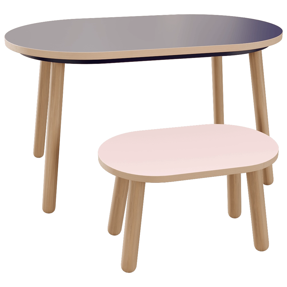 Moonk – Table Montessori 3D Model