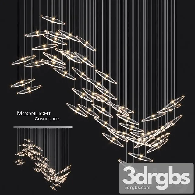 Moonlight chandelier by orche Moonlight chandelier by orche