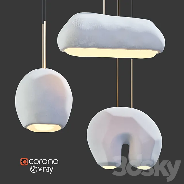 Moonstone collection 1 3D Model