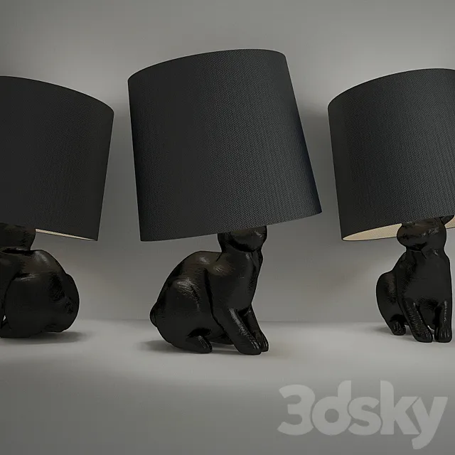 MOOOI _ rabbit lamp 3DModel