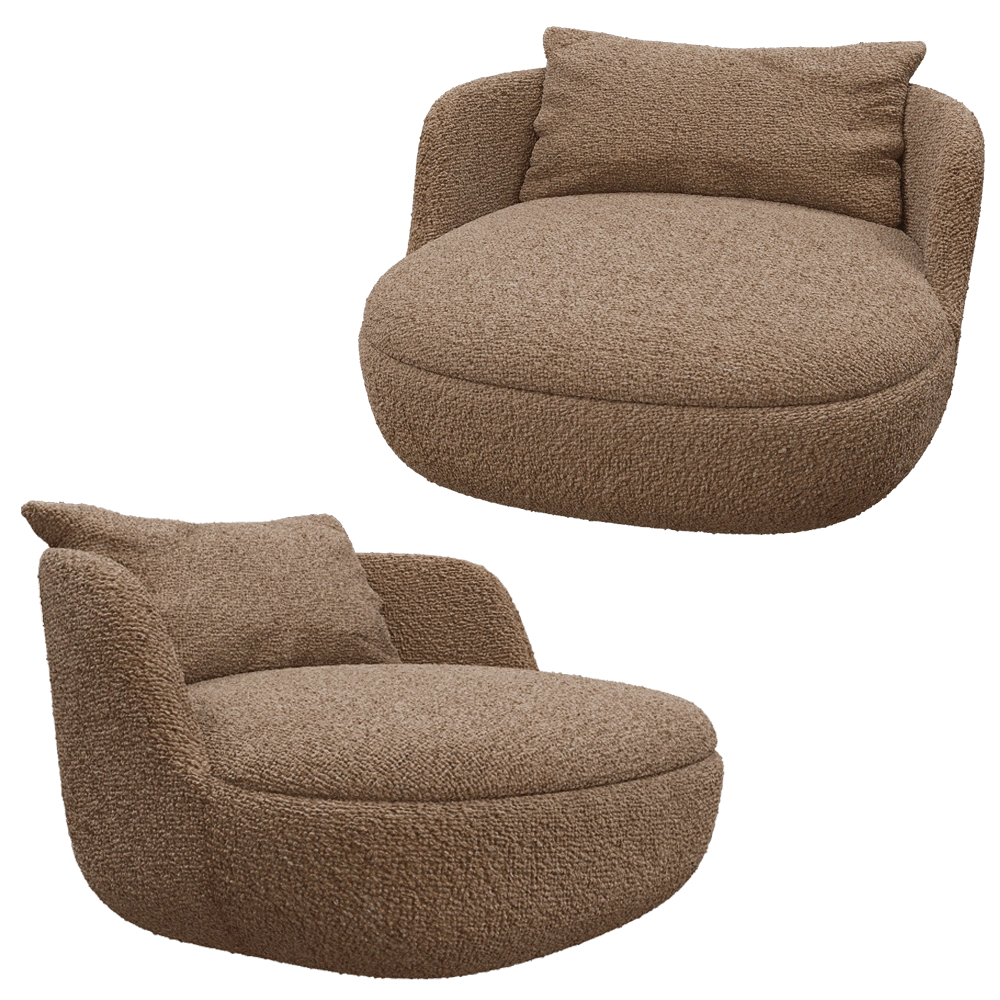 Moooi – Armchair Bart 3D Model Moooi – Armchair Bart 3D Model