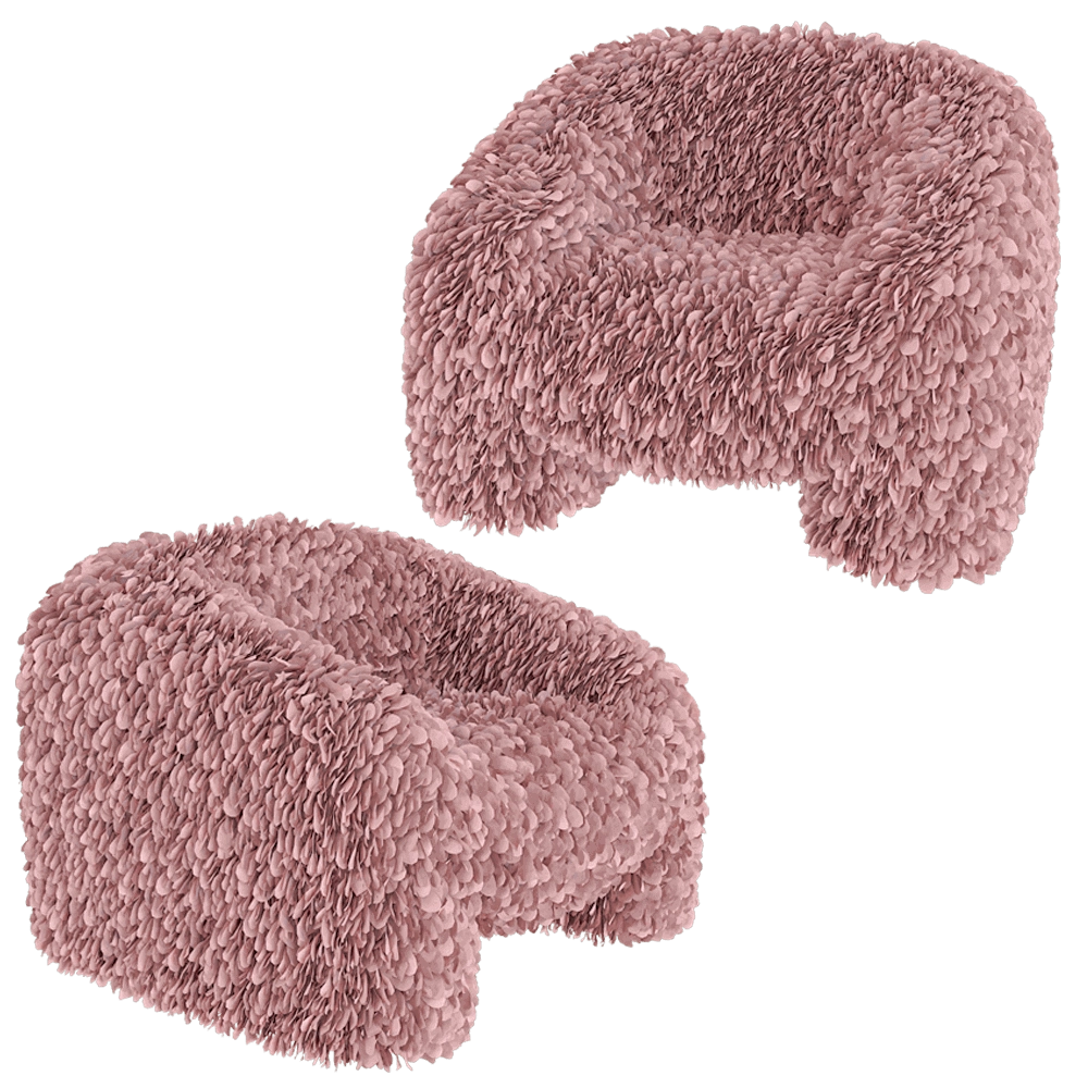 Moooi – Armchair Hortensia 3D Model Moooi – Armchair Hortensia 3D Model