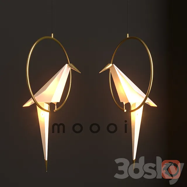 Moooi Bird Lights 2 3D Model Moooi Bird Lights 2 3D Model