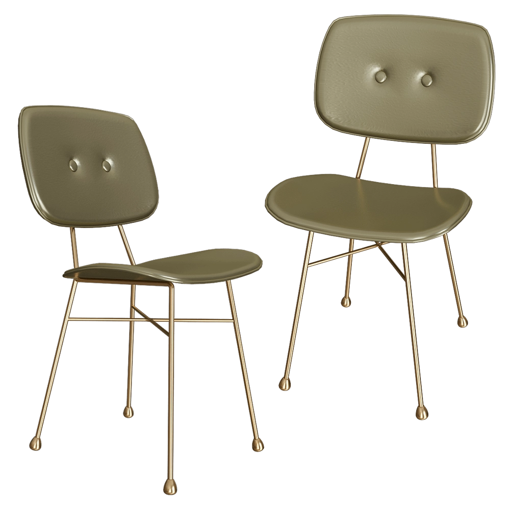 Moooi – Chair The Golden 3D Model Moooi – Chair The Golden 3D Model