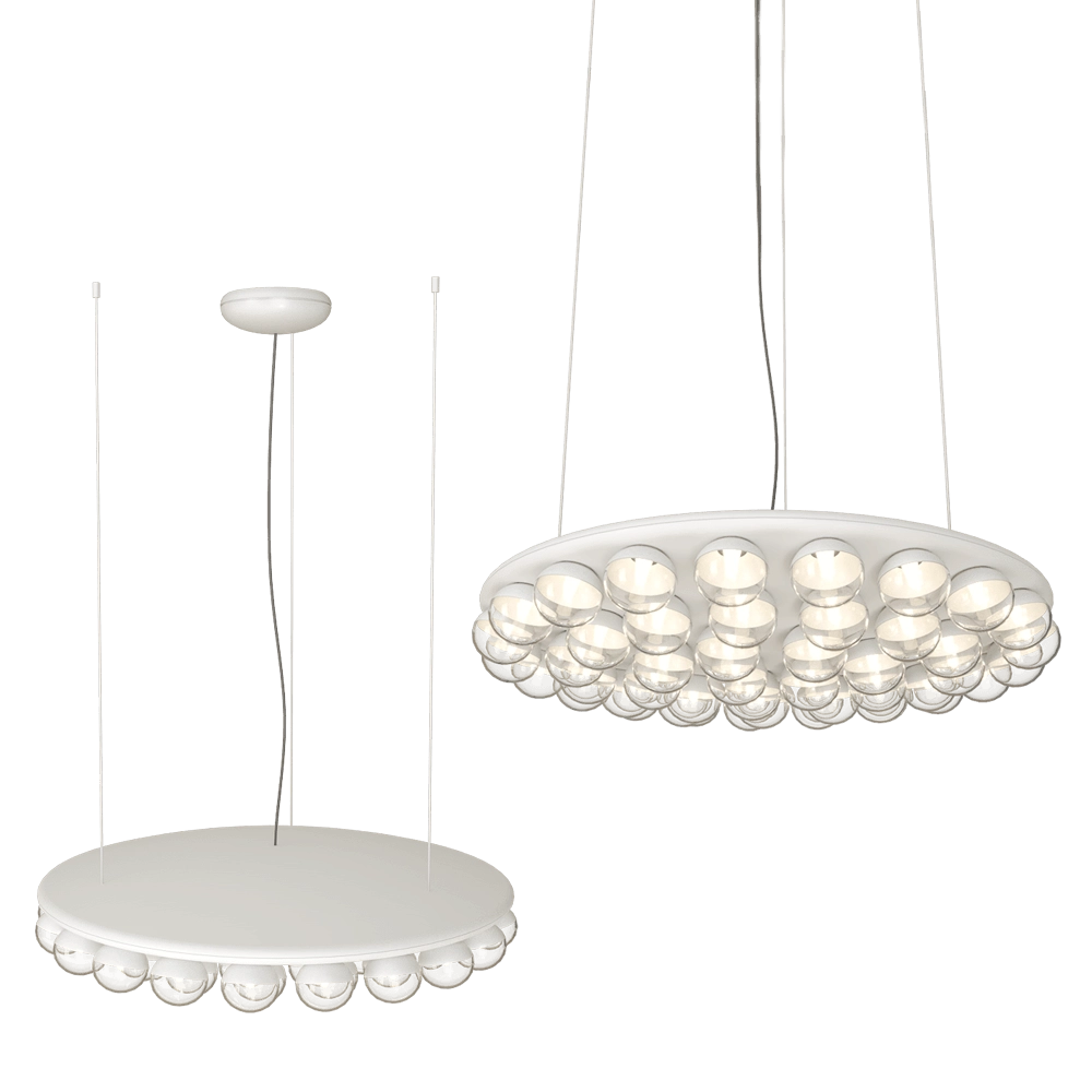 Moooi – Chandelier Prop Light Suspended Round 3D Model Moooi – Chandelier Prop Light Suspended Round 3D Model