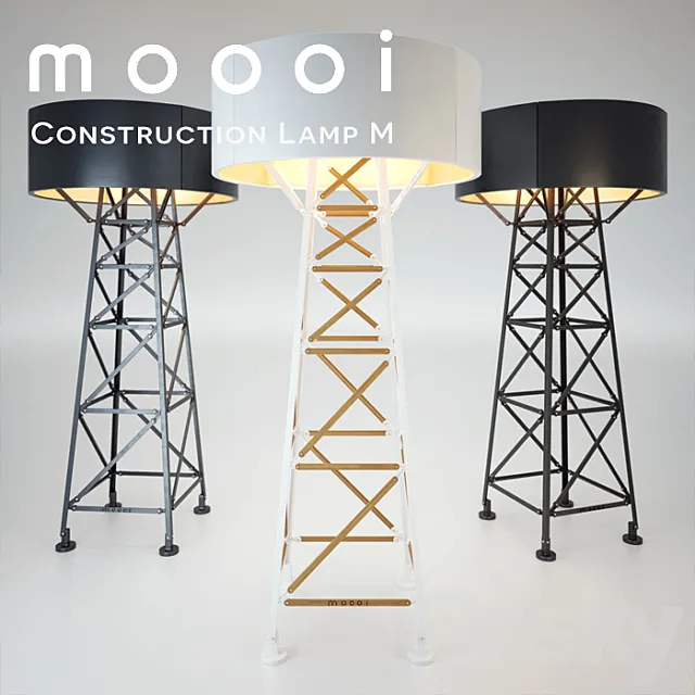 Moooi Construction Lamp M 3D Model Moooi Construction Lamp M 3D Model