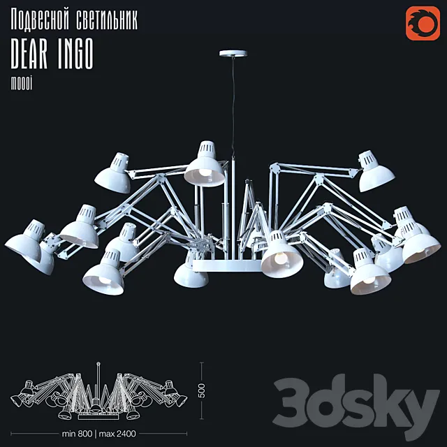 Moooi. Dear Ingo 3DModel Moooi. Dear Ingo 3DModel