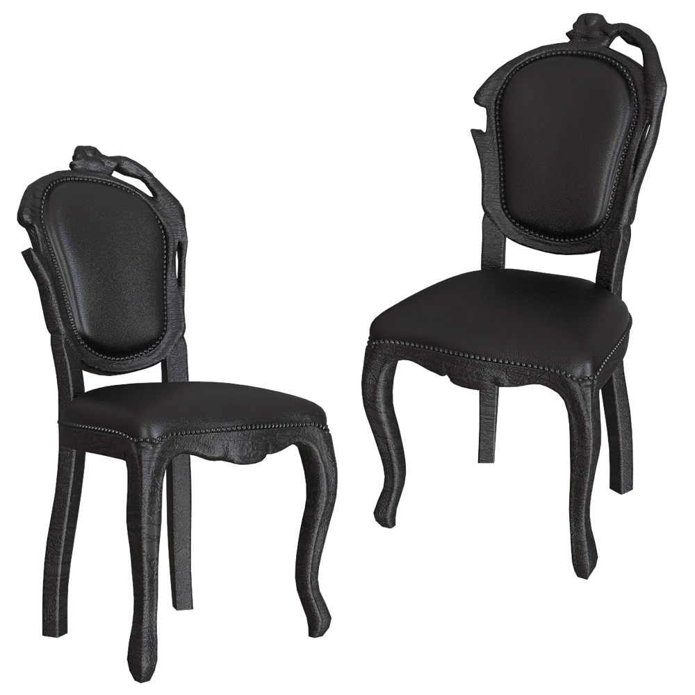 Moooi – Dining chair Smoke 3D Model Moooi – Dining chair Smoke 3D Model