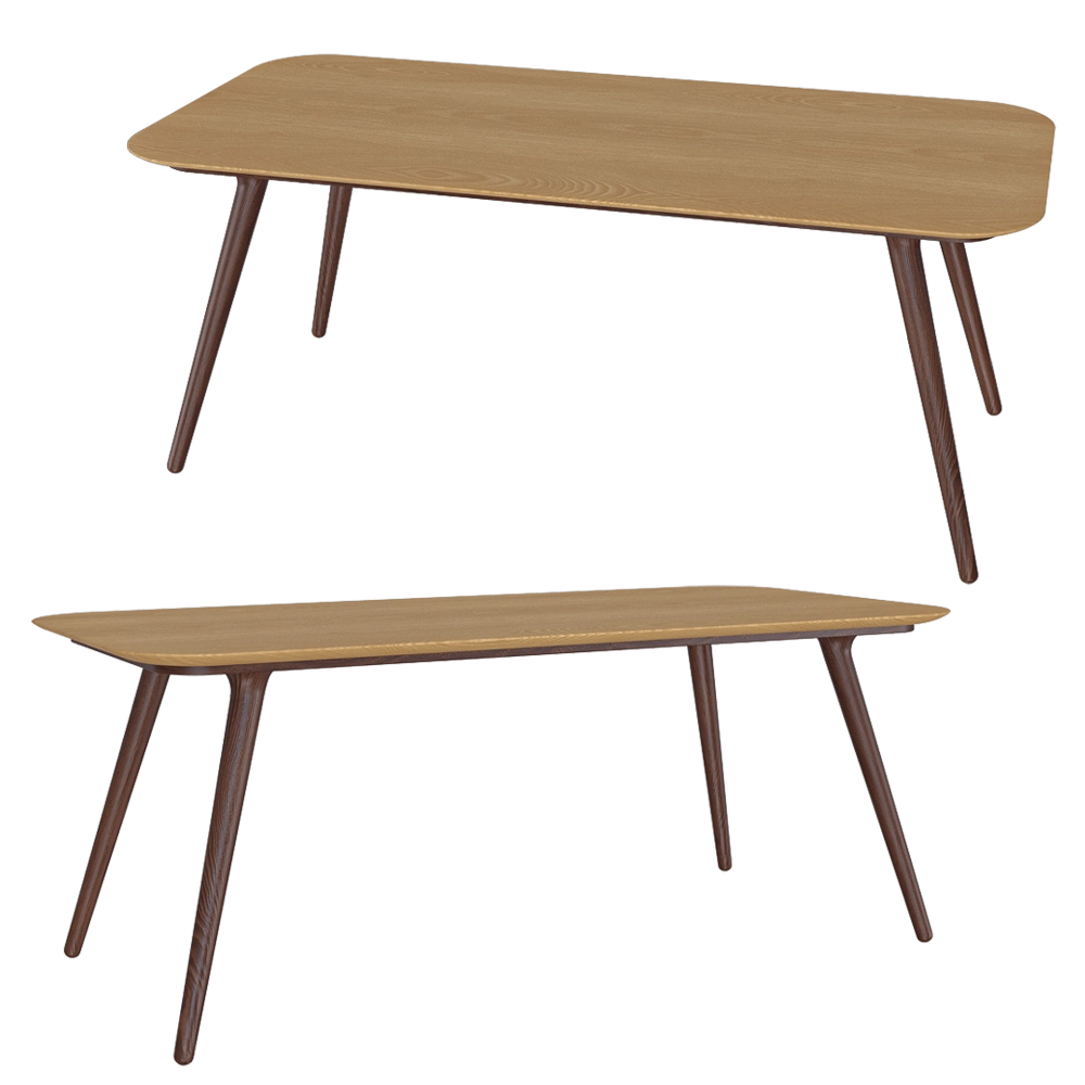 Moooi – Dining table Zio 3D Model Moooi – Dining table Zio 3D Model