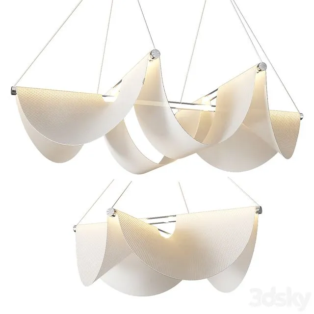 Moooi Drape Lights 3D Model