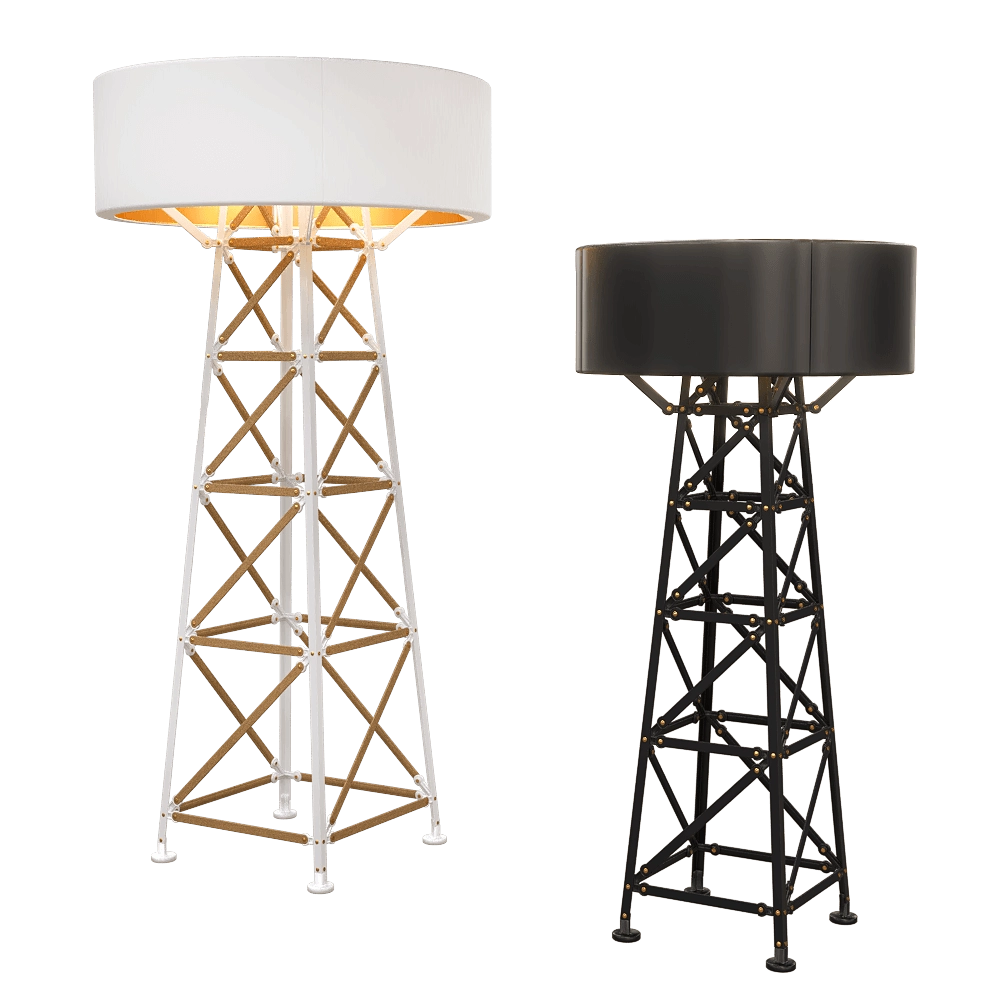 Moooi – Floor lamp Construction 3D Model Moooi – Floor lamp Construction 3D Model