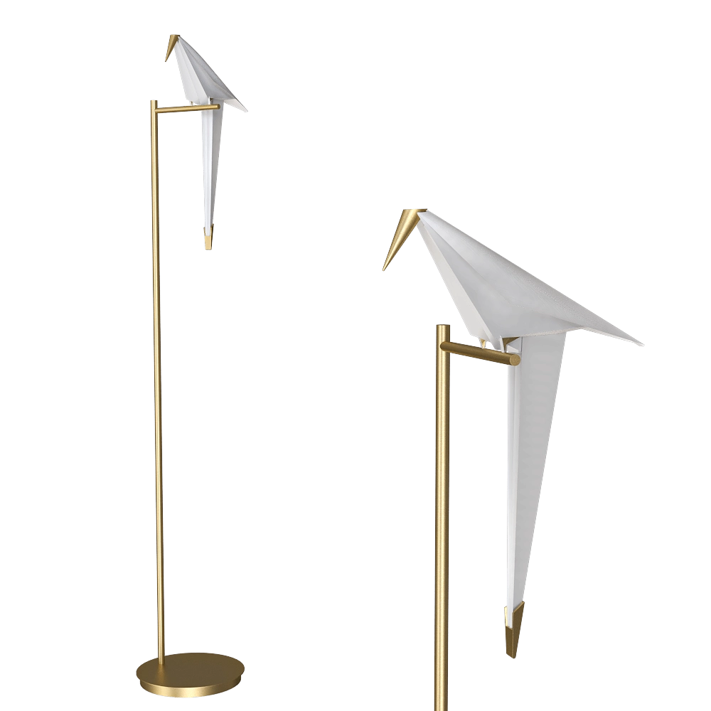 Moooi  – Floor lamp Perch 3D Model