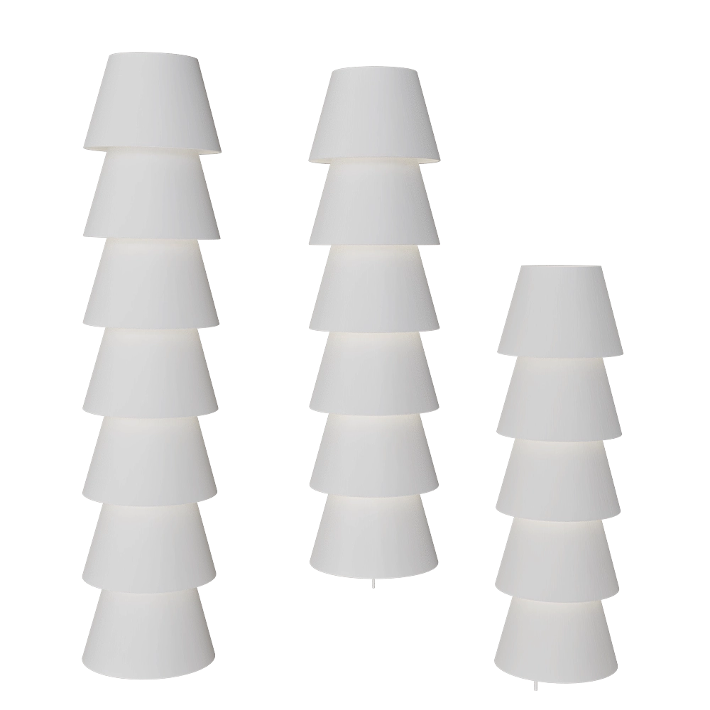 Moooi  – Floor lamp Set Up Shades 3D Model