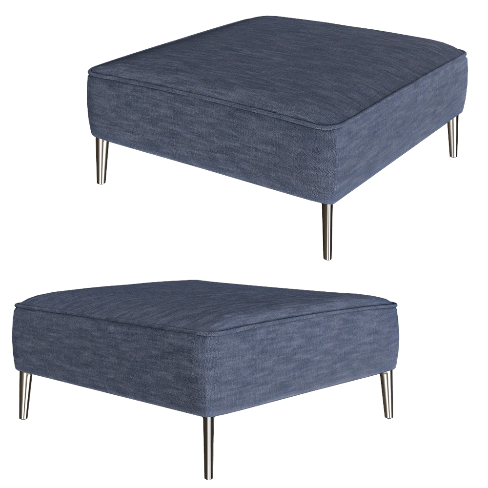 Moooi – Footstool Sofa So Good 3D Model Moooi – Footstool Sofa So Good 3D Model