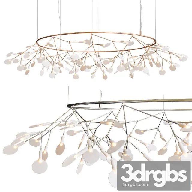 Moooi heracleum the big o led chandelier 3D Model Download