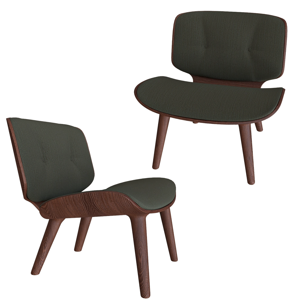 Moooi  – Lounge Chair Nut 3D Model
