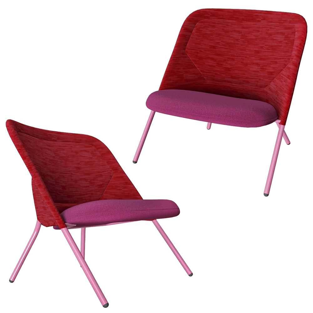 Moooi – Lounge Chair Shift 3D Model Moooi – Lounge Chair Shift 3D Model