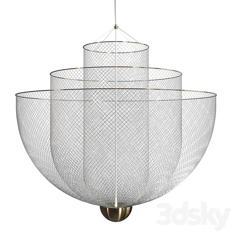 Moooi Meshmatics Chandelier 3D Model Moooi Meshmatics Chandelier 3D Model