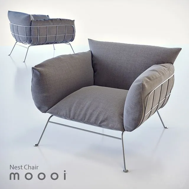 Moooi Nest Chair 3D Model