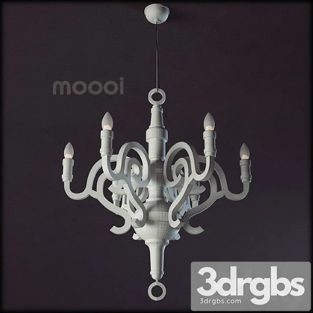 Moooi Paper Chandelier L 3D Model Download