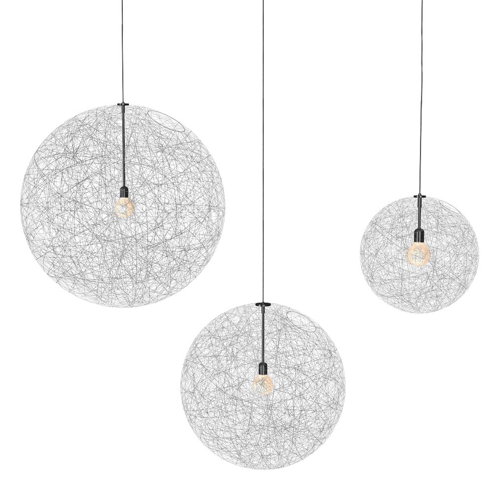 Moooi – Pendant lamp Random Light II 3D Model Moooi – Pendant lamp Random Light II 3D Model