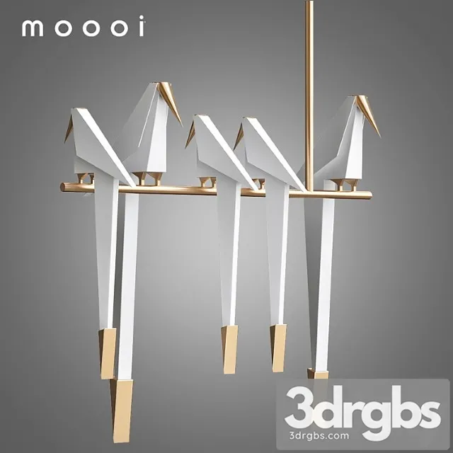 Moooi perch light branch grande 3D Model Download