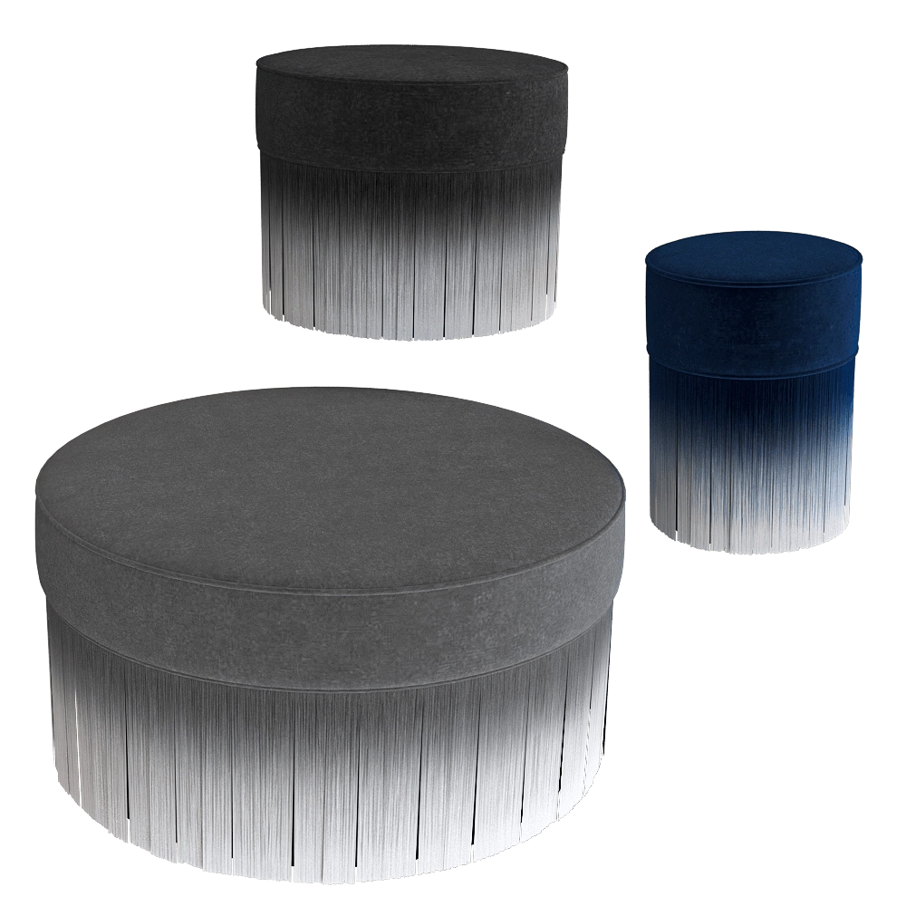 Moooi – Pouf Amami 3D Model Moooi – Pouf Amami 3D Model
