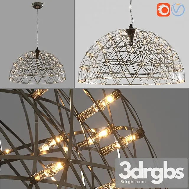 Moooi raimond dome 79 lamp 3D Model Download