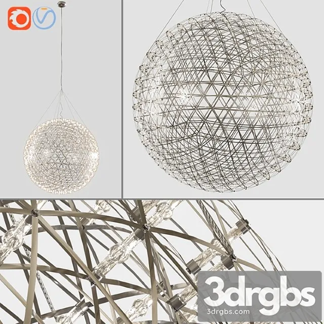 Moooi raimond r127 suspended lamp 3D Model Download